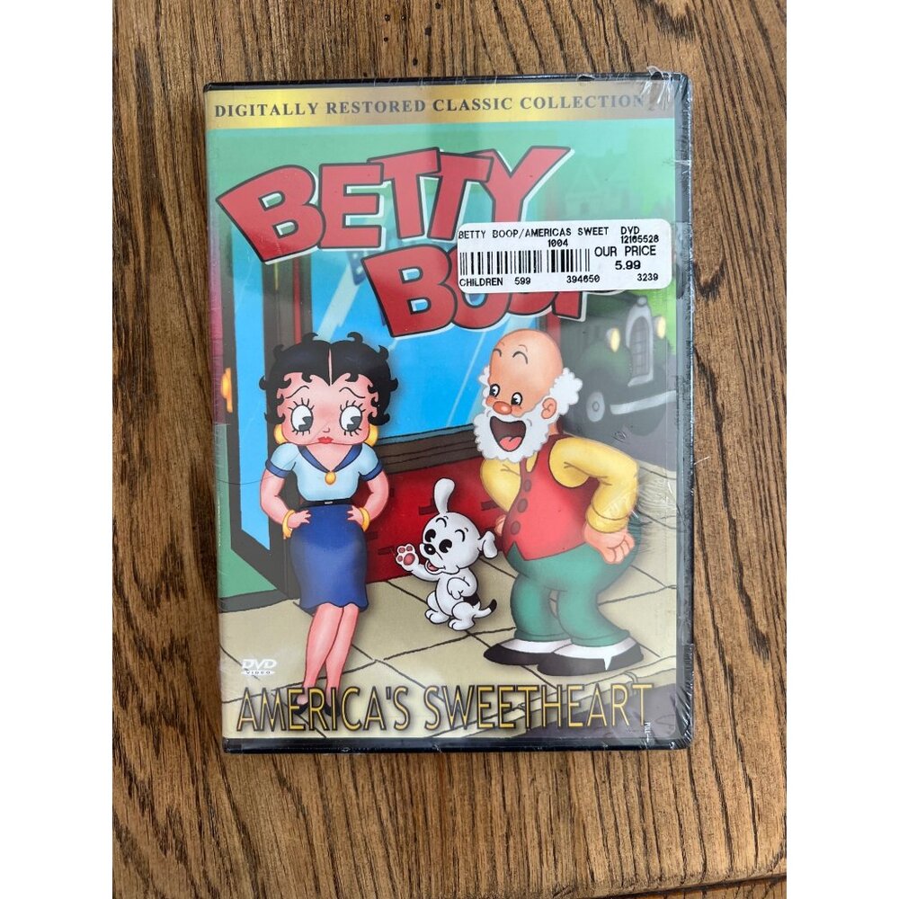 Betty Boop Digitally Restored Classic Collection DVD "Americas Sweetheart" NEW